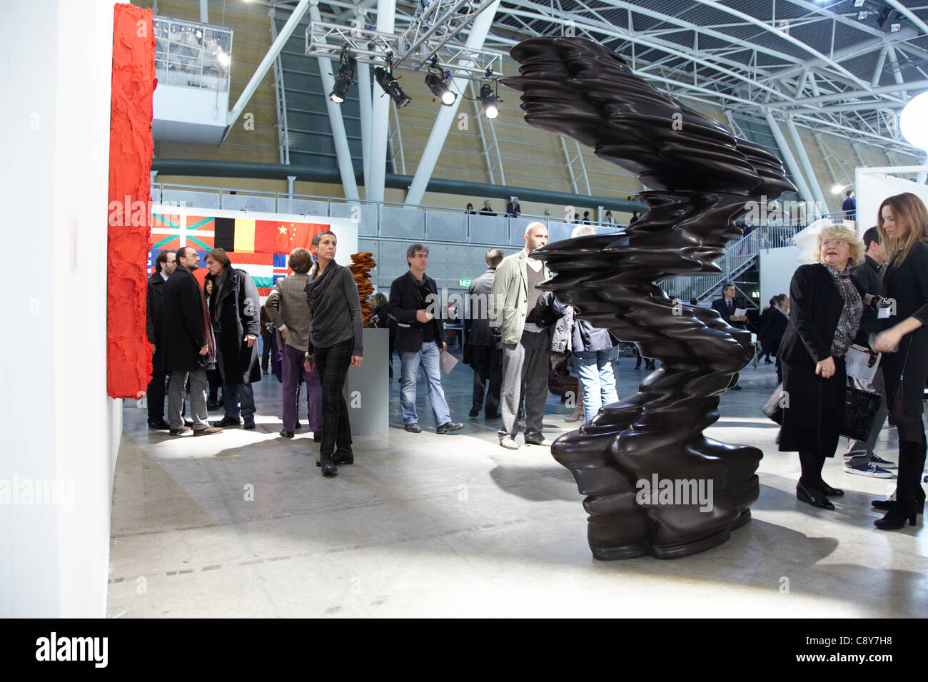 Artissima, Turin 2011, internationale Messe für zeitgenössische Kunst Stockfoto
