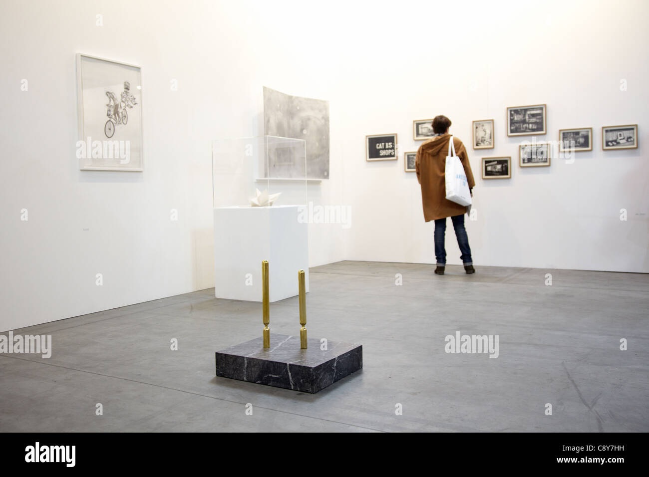 Artissima, Turin 2011, internationale Messe für zeitgenössische Kunst Stockfoto