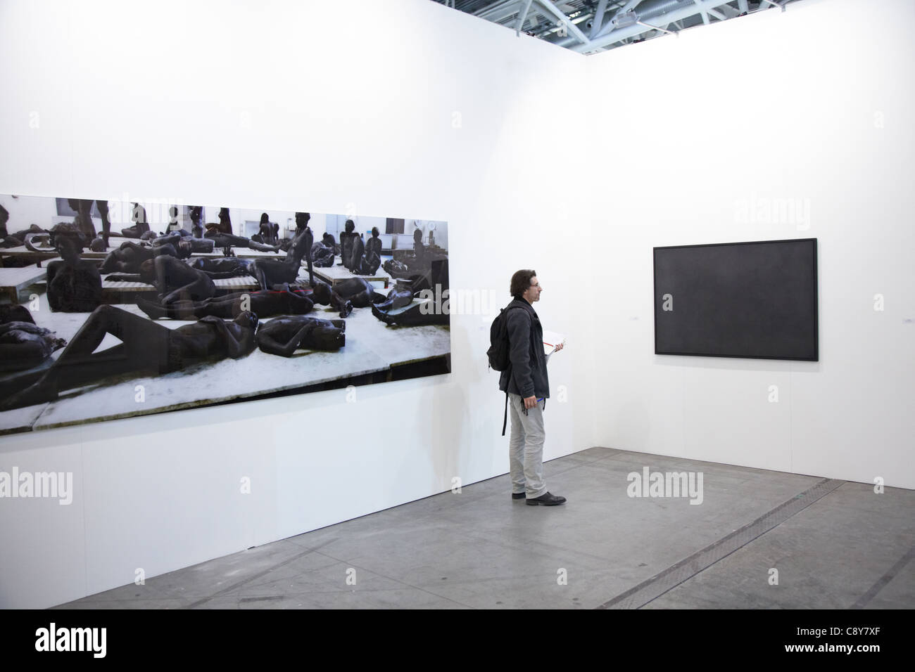 Artissima, Turin 2011, internationale Messe für zeitgenössische Kunst Stockfoto