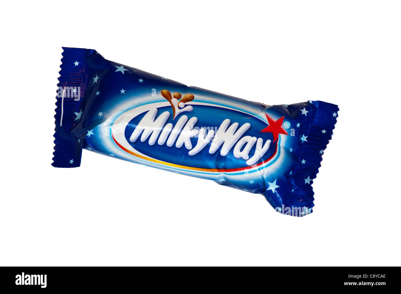 Snackbar Größe Milky Way Schokolade Stockfotografie Alamy