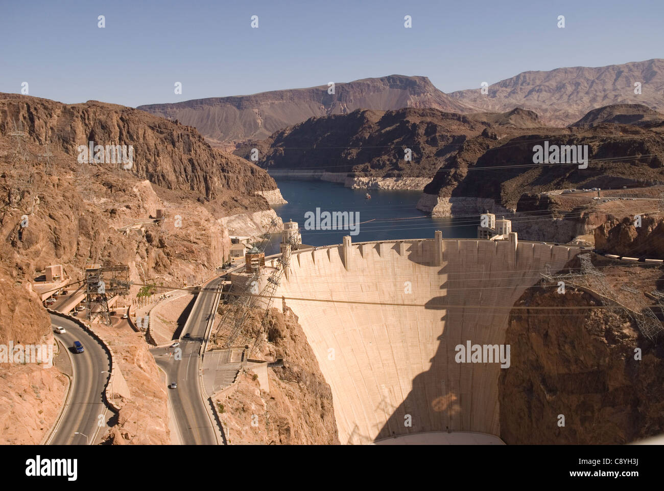 Hoover Dam Nevada, USA Stockfoto