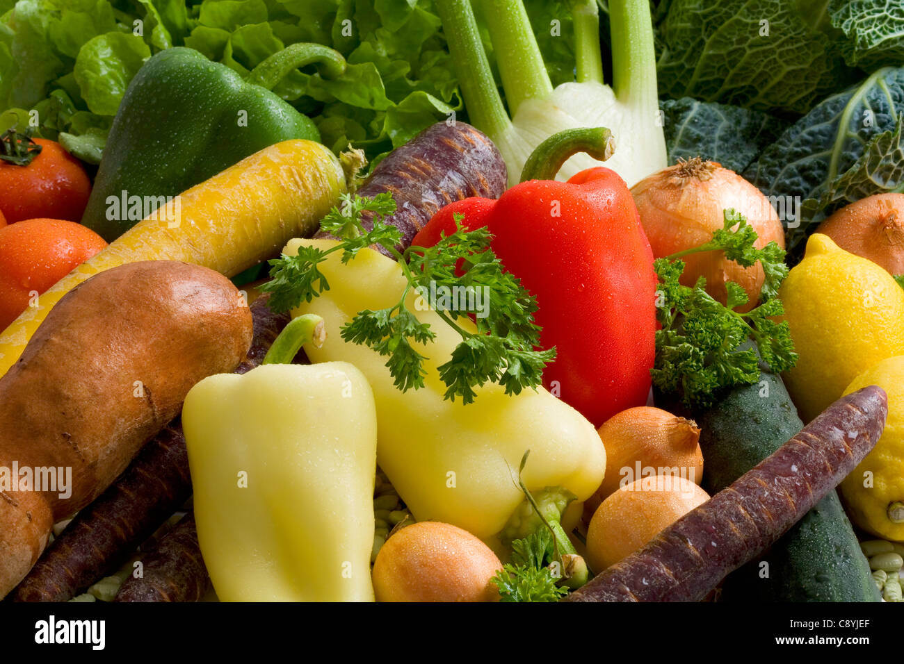 Gemüse - frische Produkte Stockfoto