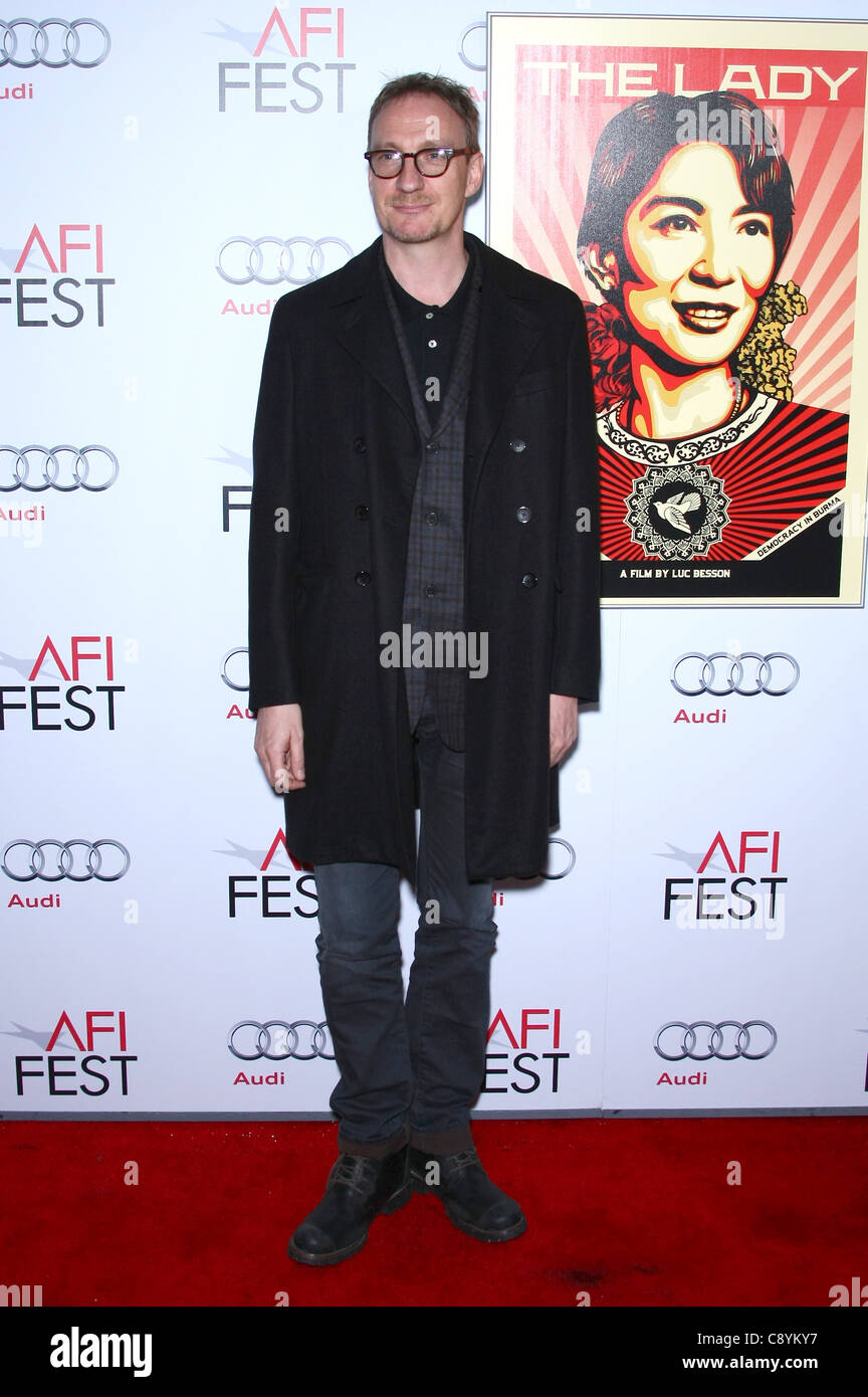 DAVID THEWLIS DIE DAME. GALA-SCREENING AFI FEST 2011 HOLLYWOOD LOS ANGELES Kalifornien USA 04 November 2011 Stockfoto