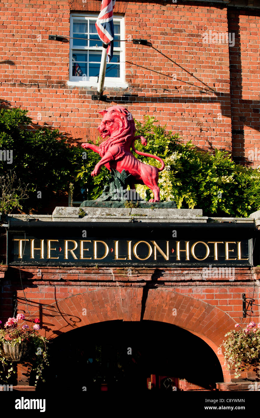 Red Lion Pub, Henley on Thames, Oxfordshire, Vereinigtes Königreich Stockfoto
