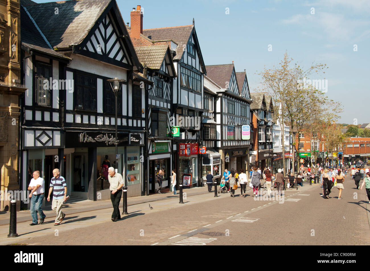 Standishgate, Wigan, größere Manchester, England, Vereinigtes Königreich Stockfoto