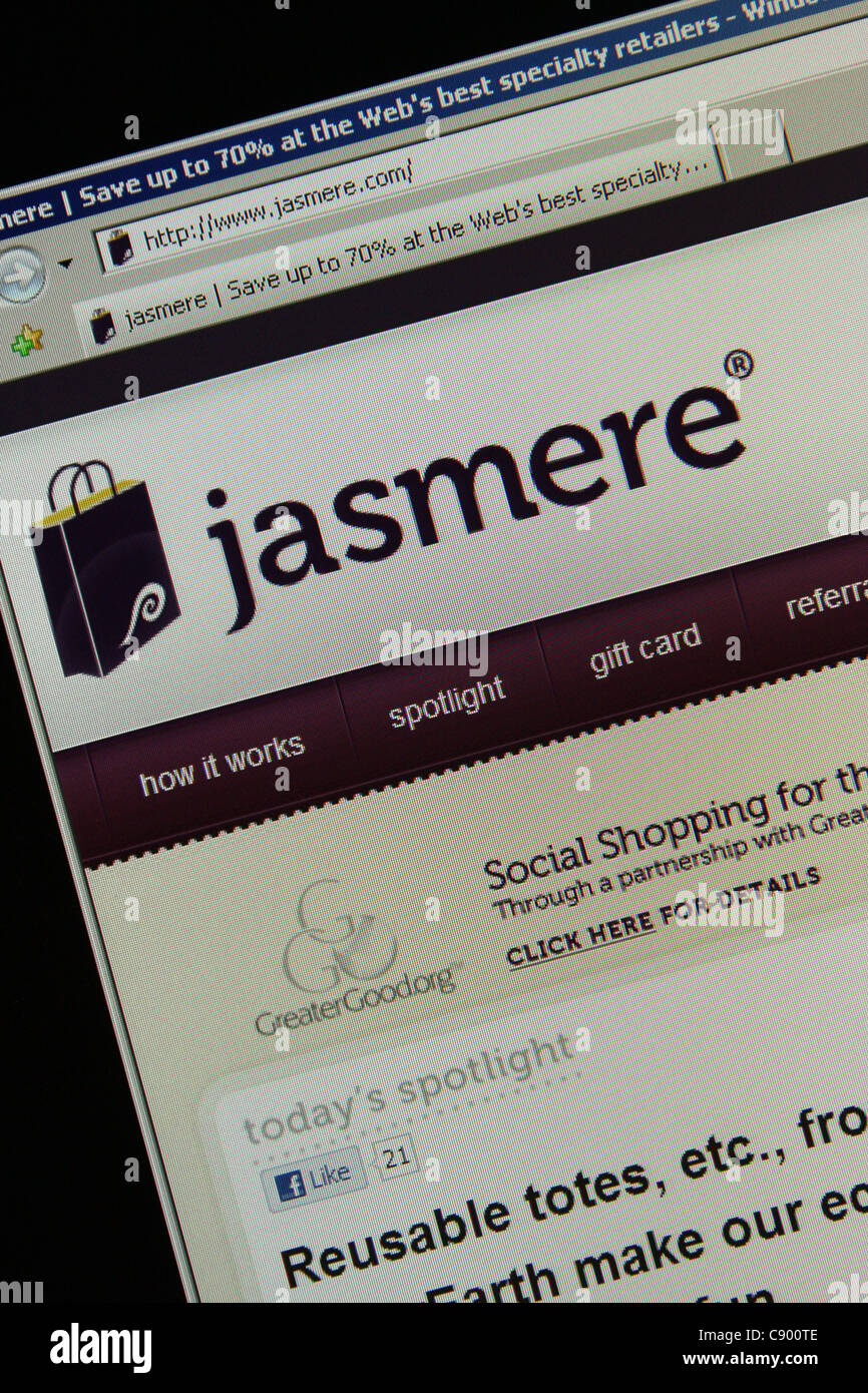 Jasmere jasmere.com Stockfoto