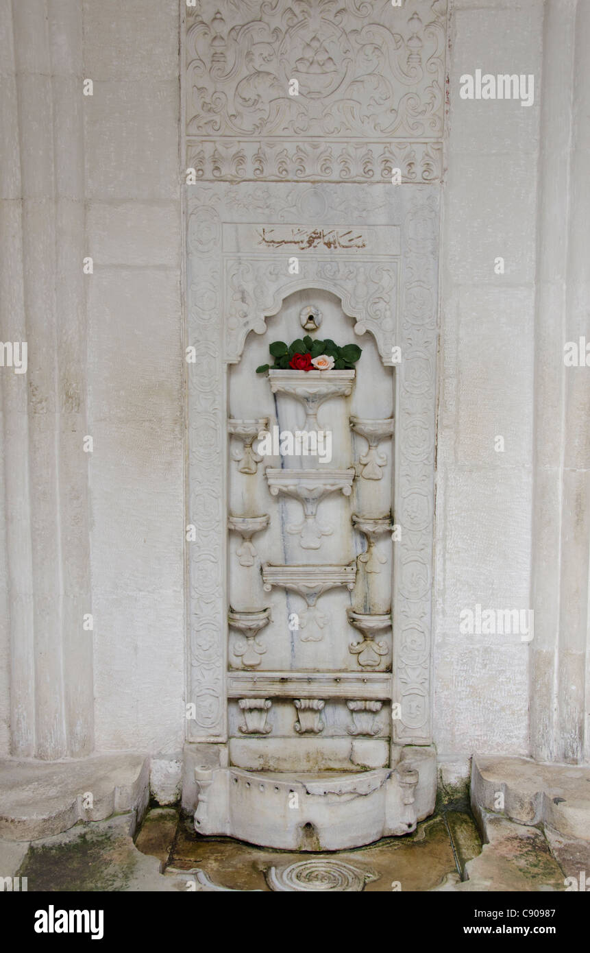 Ukraine, Sewastopol, Bachtschyssaraj. Khans Palast, National Historic Site. Der Brunnen der Tränen. Stockfoto