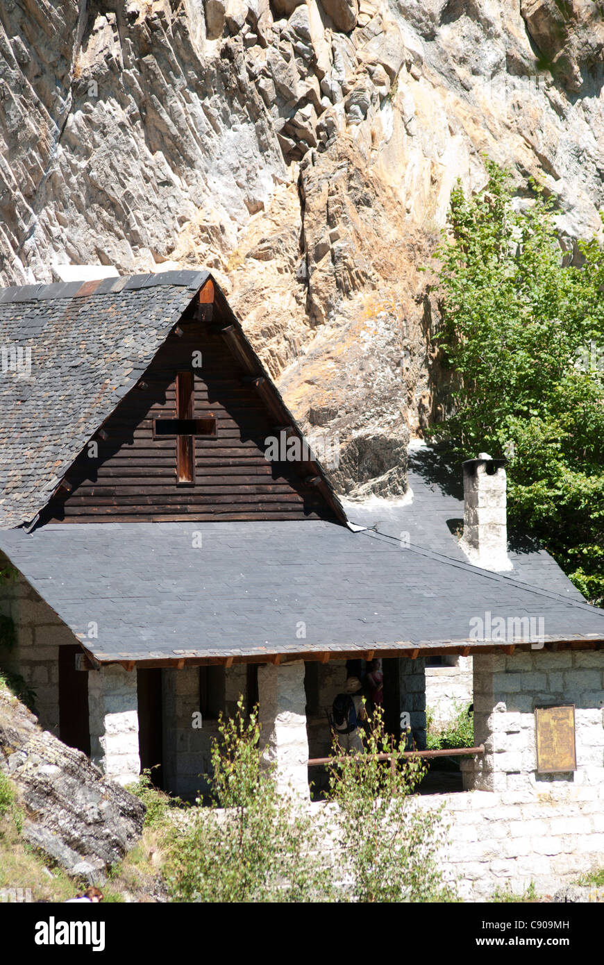 Pyrenäen-Sant Maurici See - Nationalpark Aigüestortes Katalonien Spanien Stockfoto