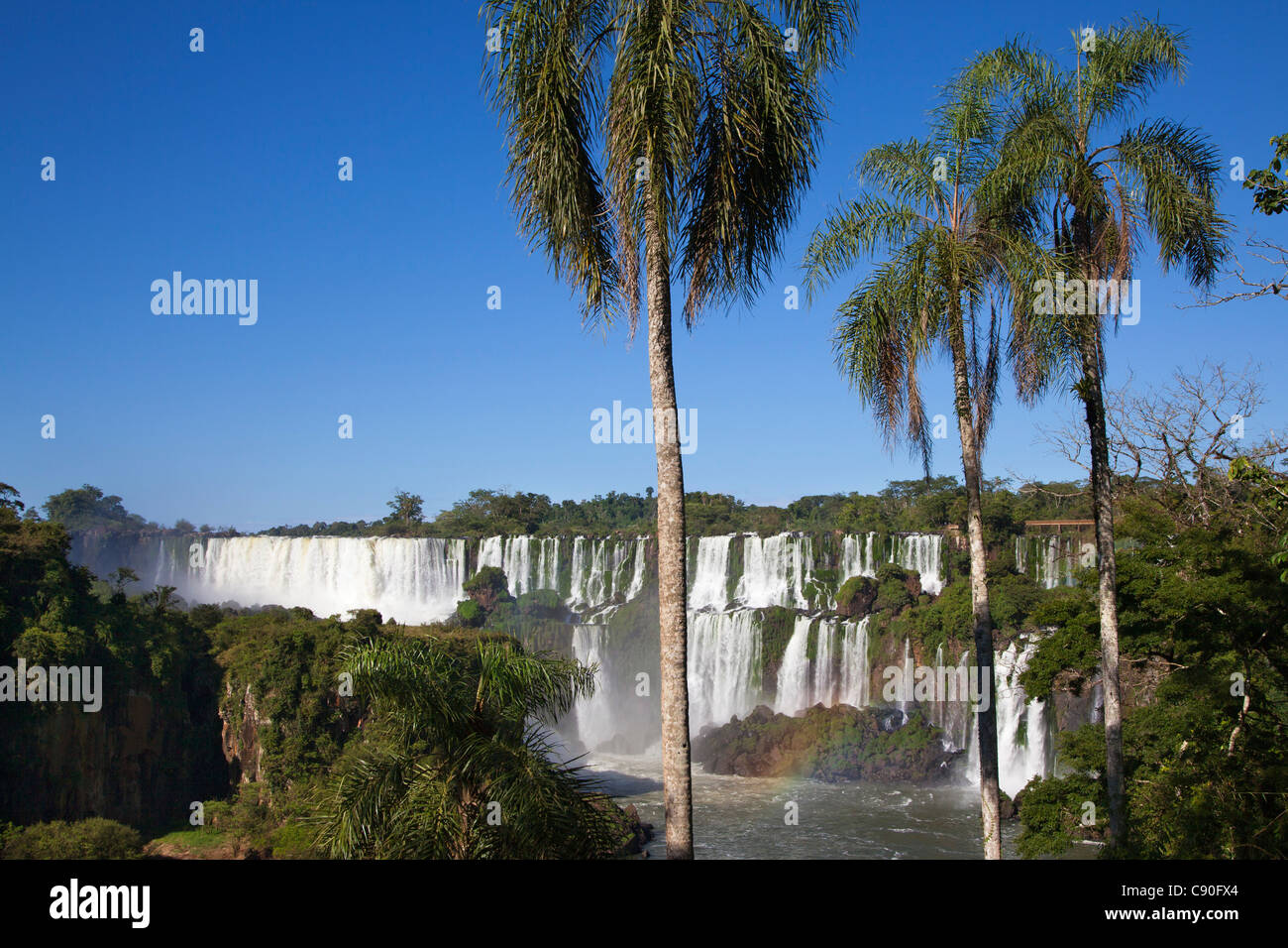 Iguazu Wasserfälle, Iguazu National Park, Iguazu, Misiones, Argentinien Stockfoto