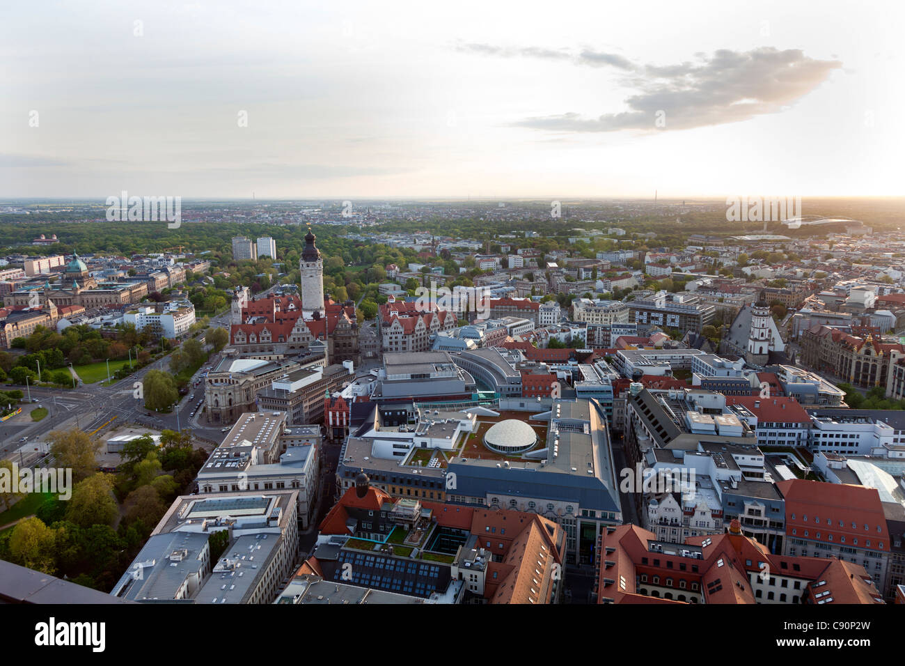 Stadtbild, Leipzig, Sachsen, Deutschland Stockfoto