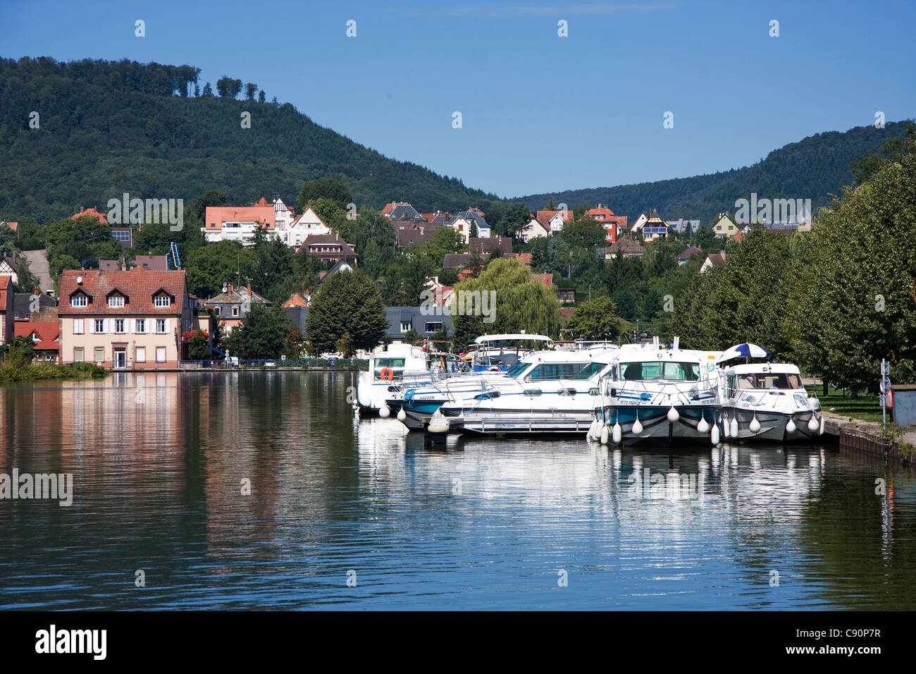 Saverne im Département Bas-Rhin im Elsass Stockfoto