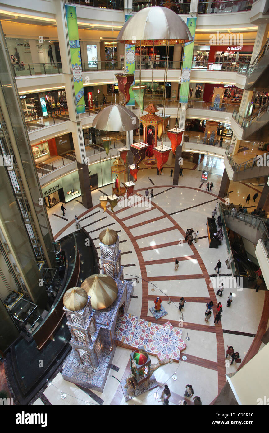 Inneren Pacific Place Shopping-Mall, Jakarata, Jakarta, Indonesien, Asien Stockfoto