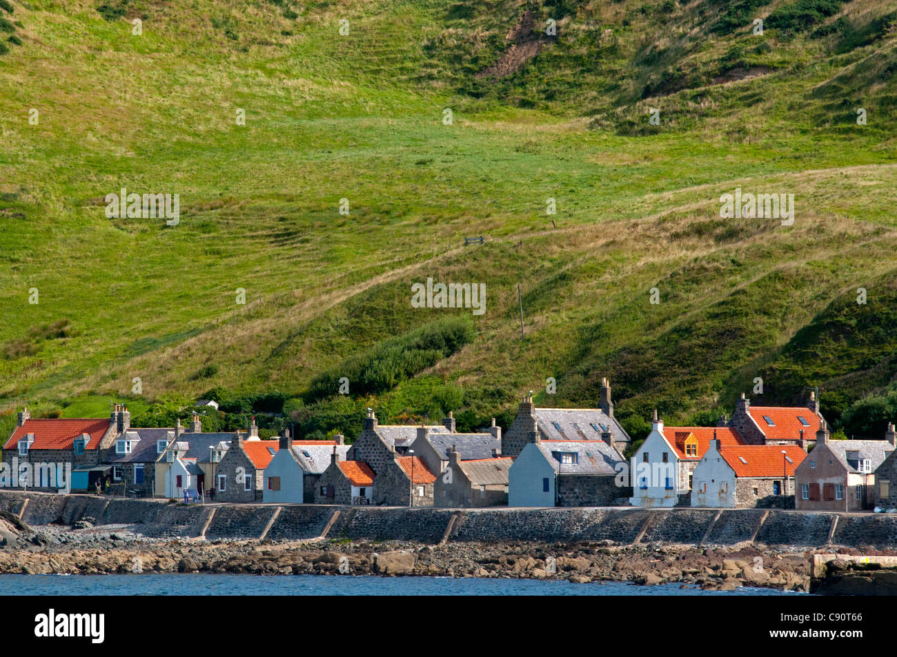 Das Dorf Crovie, Aberdeenshire, Schottland Stockfoto