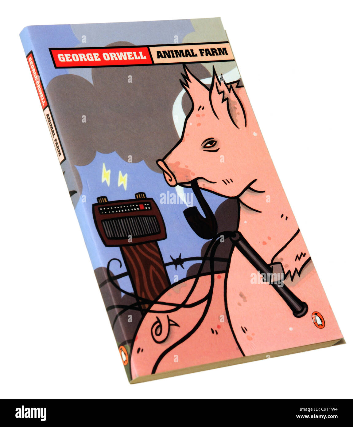 Animal Farm von George Orwell Stockfoto