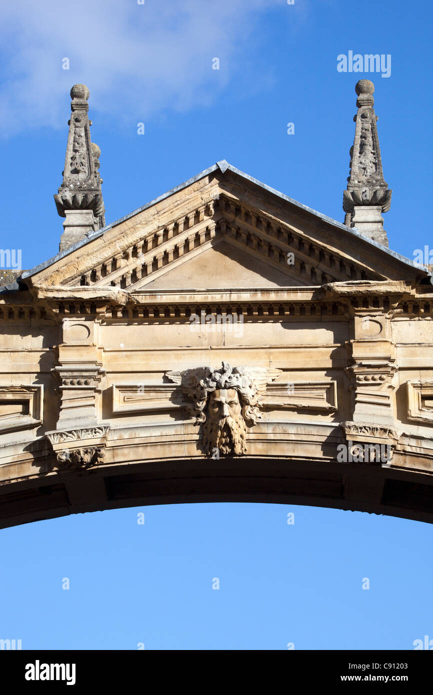 Bogen Detail York Street Bad Stockfoto