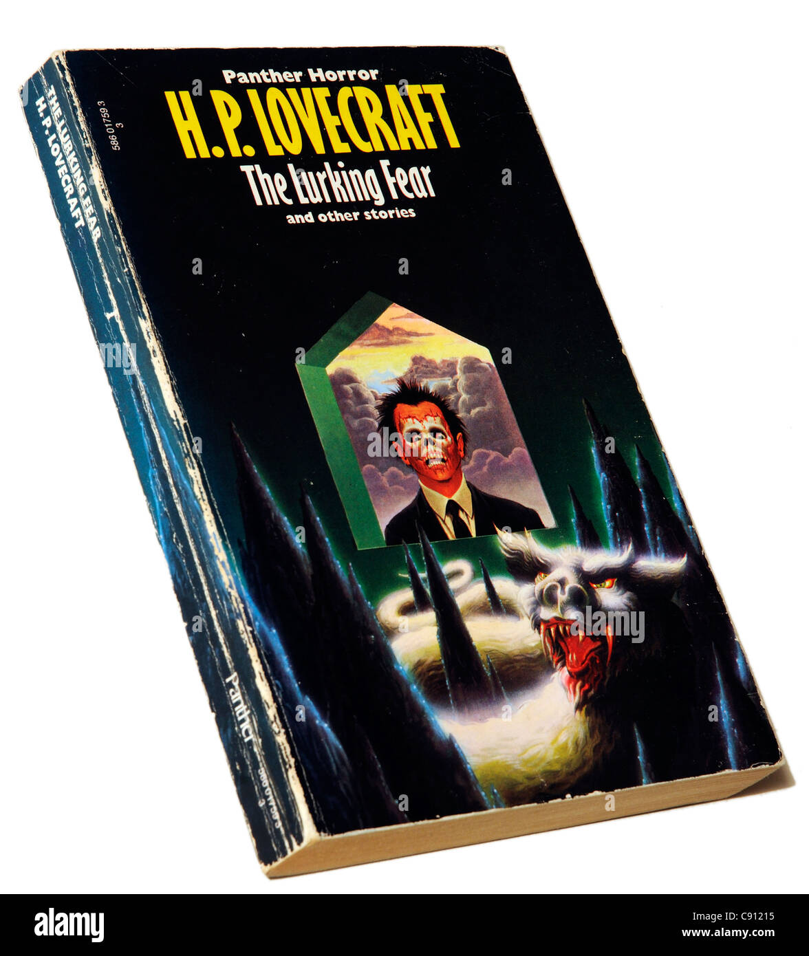 Die lauernde Angst von HP Lovecraft Stockfoto
