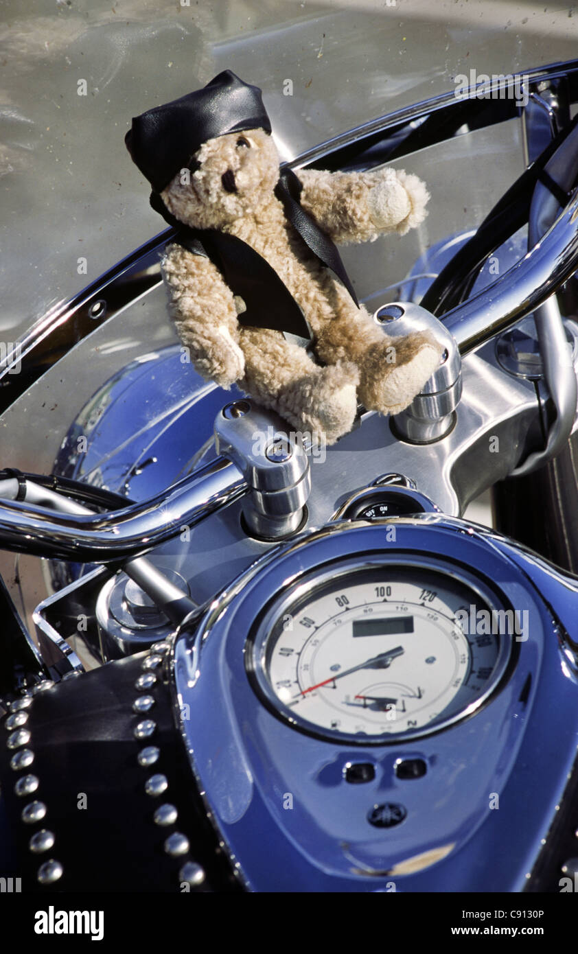 Motorrad teddy -Fotos und -Bildmaterial in hoher Auflösung – Alamy