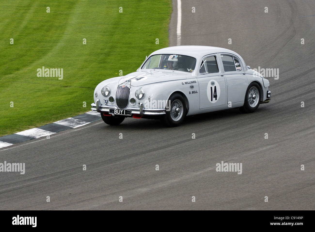 Jaguar Mark 1 Stockfoto