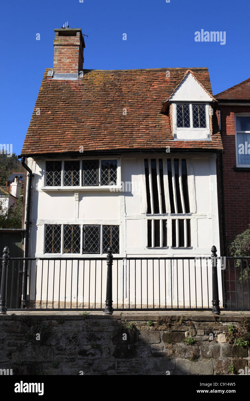 Dickens Cottage, 112 High Street, Hastings, East Sussex, Südengland, Großbritannien Stockfoto