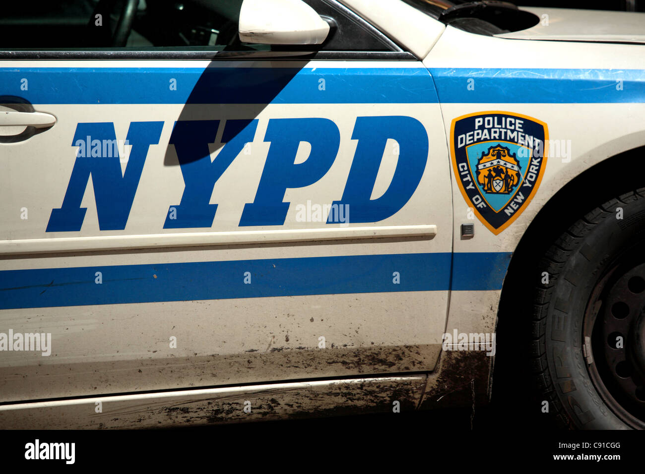 Das New York City Police Department (NYPD) wurde 1845 gegründet und ist derzeit der größte kommunale Polizeikräfte in den Stockfoto