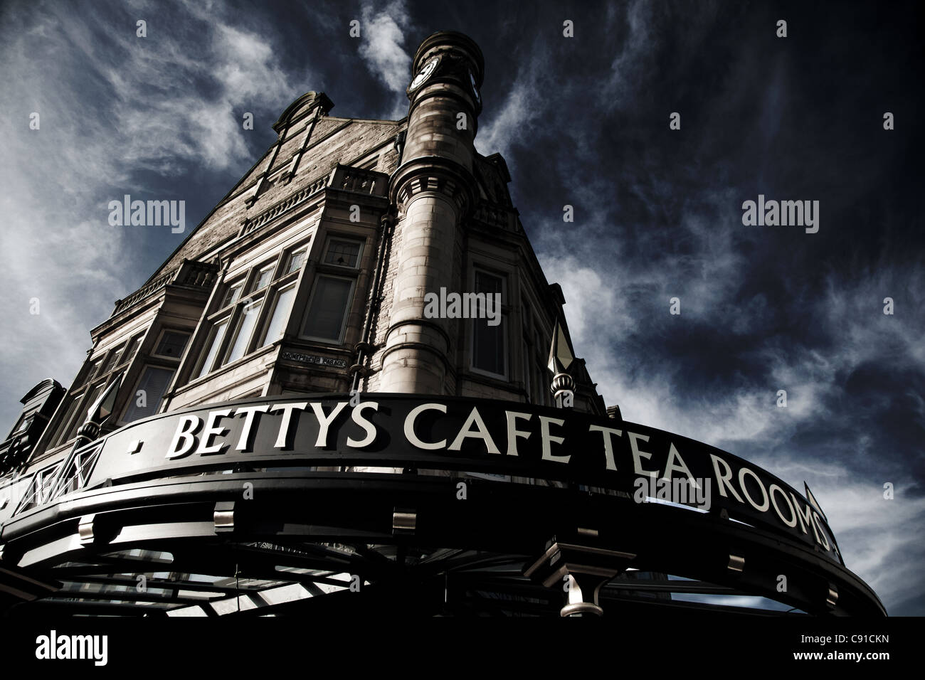 Bettys Cafe Harrogate Stockfoto