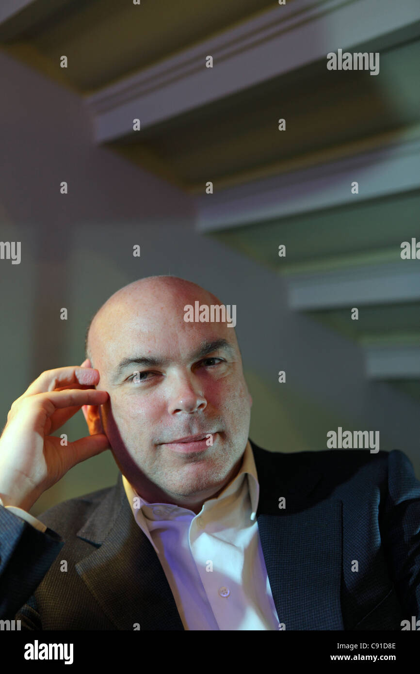 Mike Lynch, CEO Autonomy Corporation, St James Square, Westminster, London, UK Stockfoto