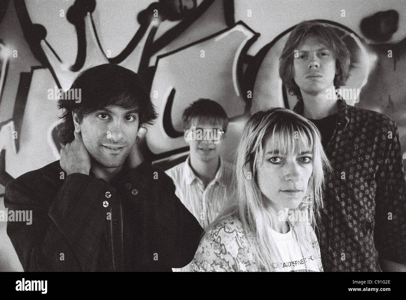 Sonic Youth in London 1987 Stockfoto