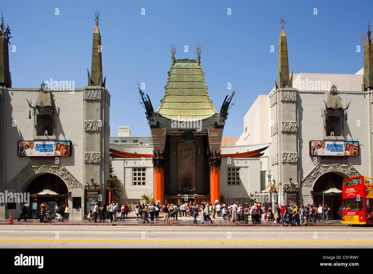 Graumans Chinese Theater, Hollywood, Los Angeles County, Kalifornien, Vereinigte Staaten von Amerika Stockfoto