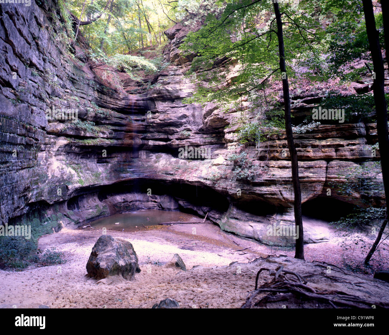 St. Louis Canyon, IL Stockfoto