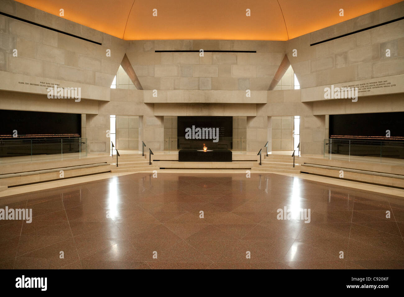 die "Halle der Erinnerung", der nationalen Holocaust-Museum, Washington DC USA Stockfoto