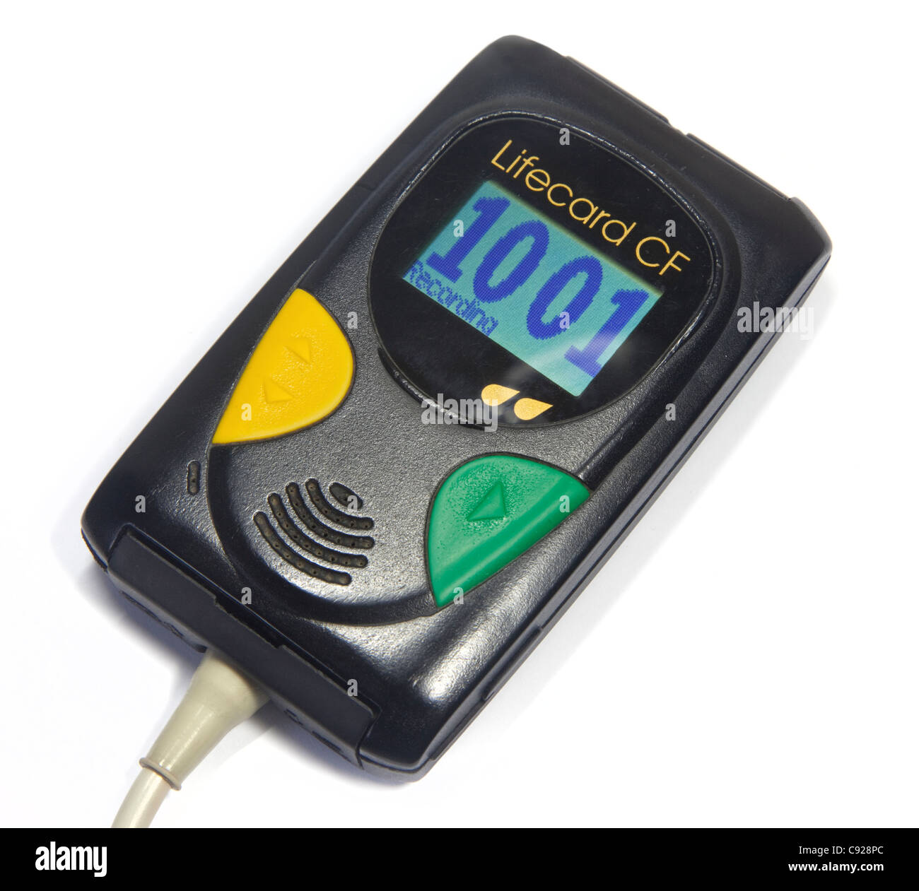 LIFECARD CF Portable Cardiac Monitor/Holter Analyser Stockfoto