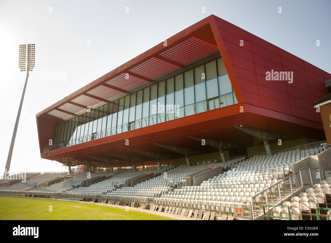 Der Punkt ist Lancashire County Cricket Club £12 M Konferenz und Veranstaltungszentrum im Old Trafford, das 27. Juni 2010 geöffnet Stockfoto