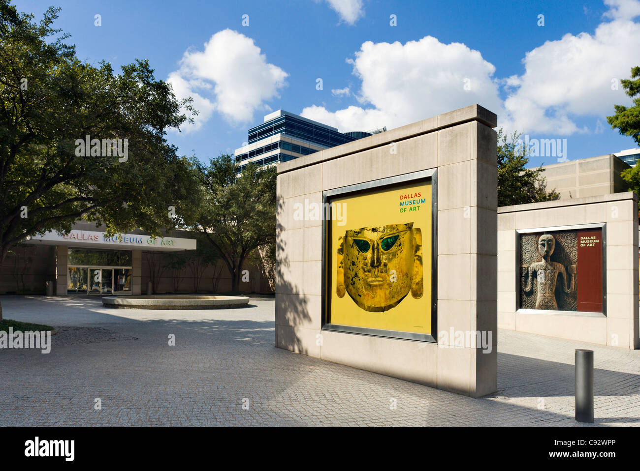 Das Dallas Museum of Art, Arts District, Dallas, Texas, USA Stockfoto