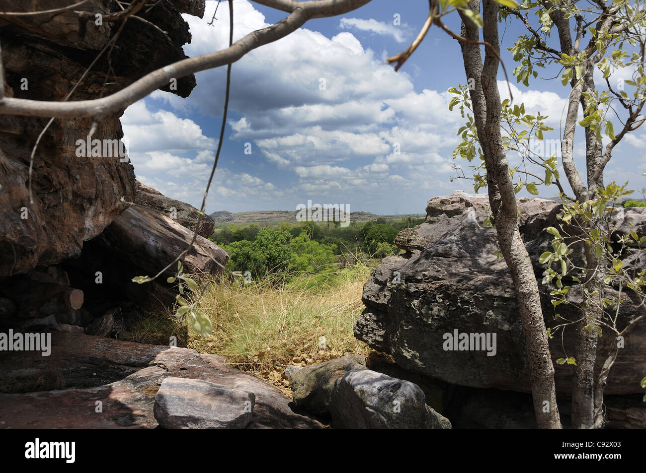 Die wilden Landschaft der Kakadu-Nationalpark, Northern Territory oder Top End, Australien Stockfoto