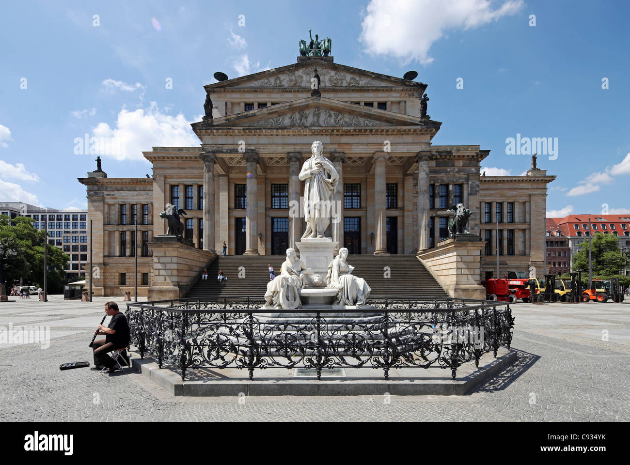 Konzerthaus Berlin ist ein Konzerthaus am Gendarmenmarkt in der zentralen Mitte Berlins gelegen. Stockfoto