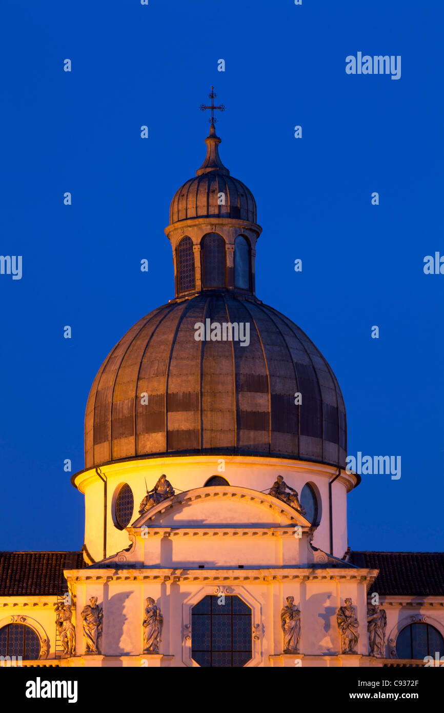 Italien, Veneto, Vicenza, Westeuropa;  Kuppel der Kirche Monte Berico Stockfoto