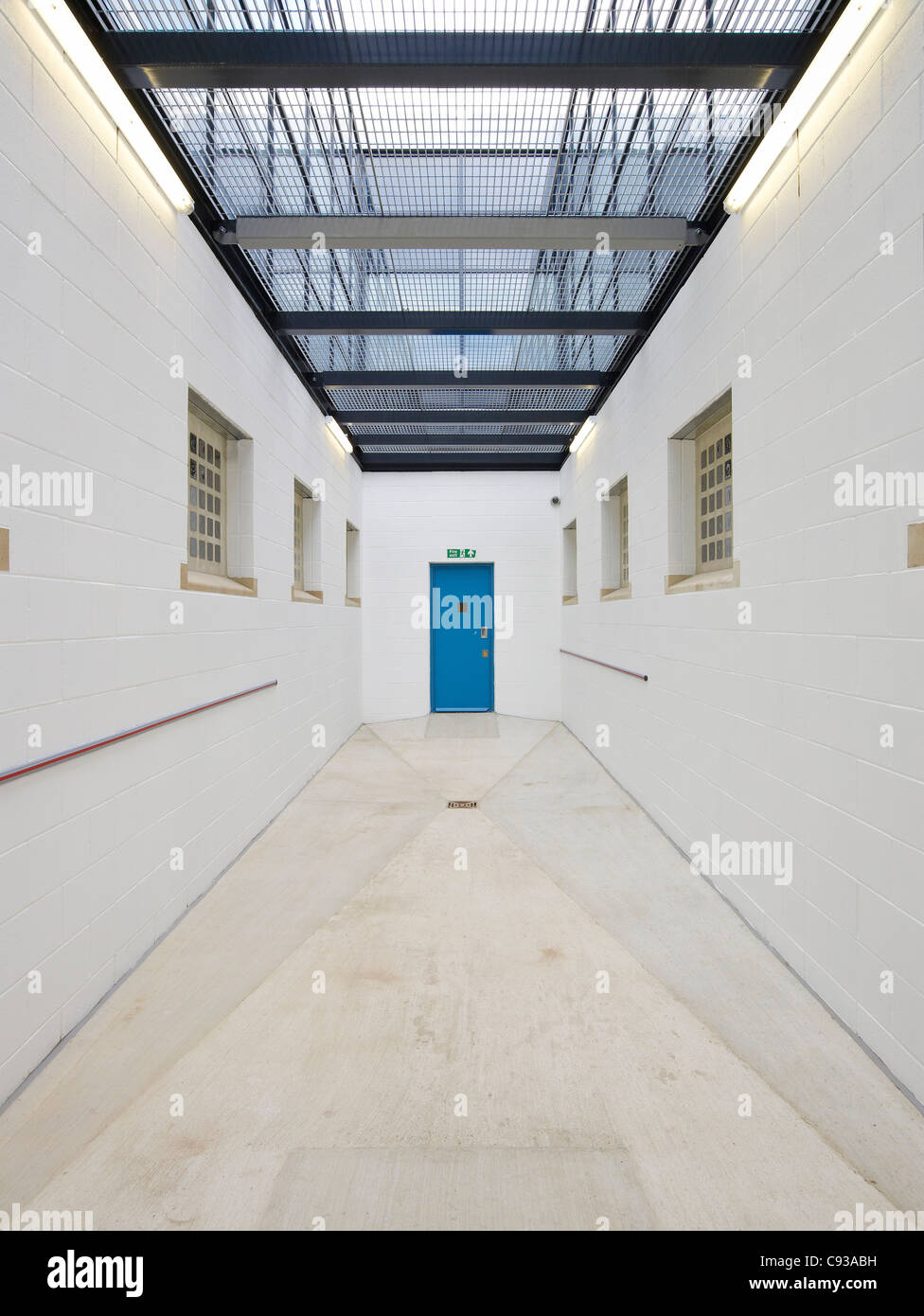 Hochsicherheits-Zimmer Stockfoto