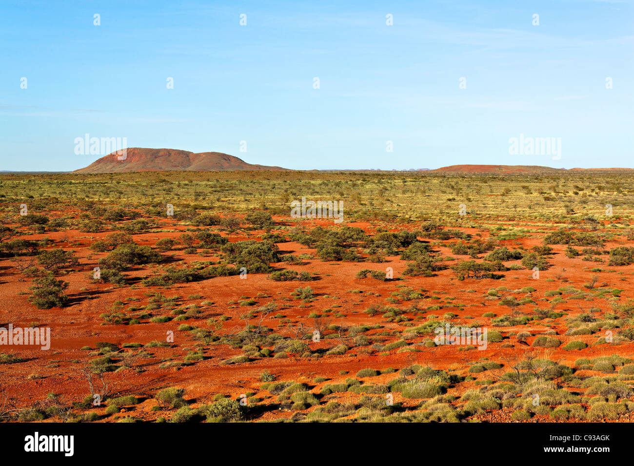 Australische Outback-Landschaft, Pilbara Westaustraliens Stockfoto