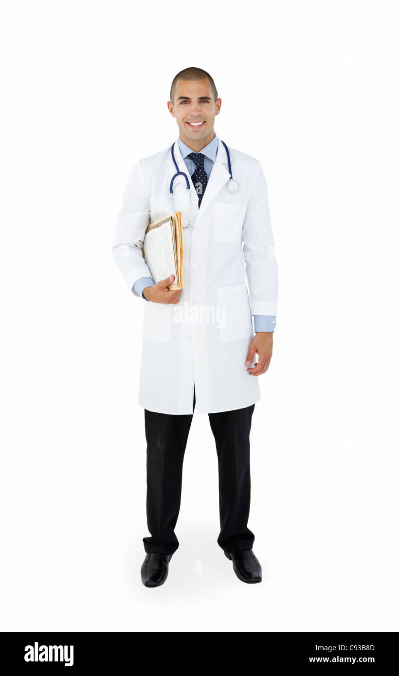 Jungen männlichen Arzt Stockfoto