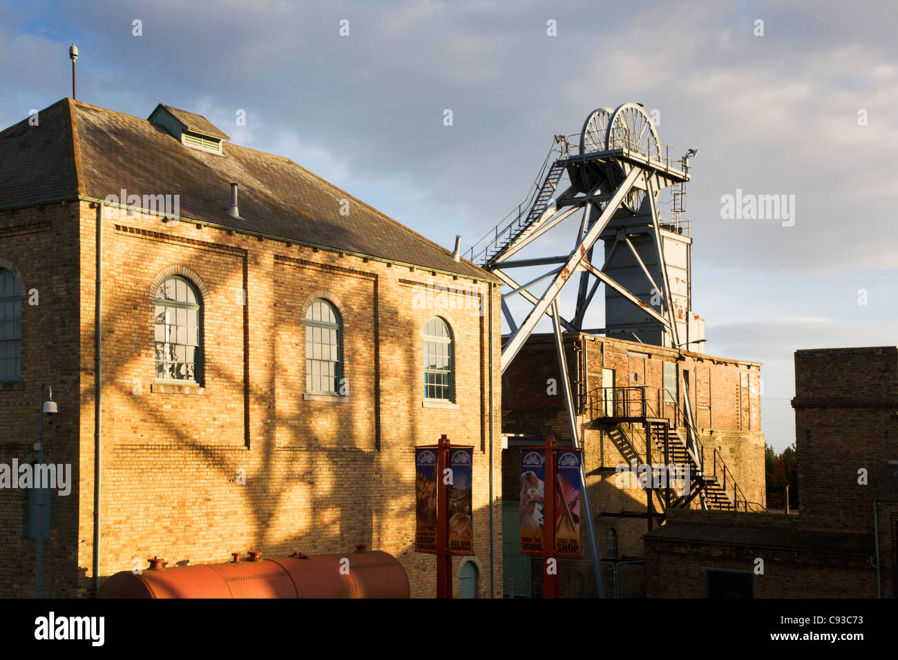 Woodhorn Bergbaumuseum Northumberland England Stockfoto