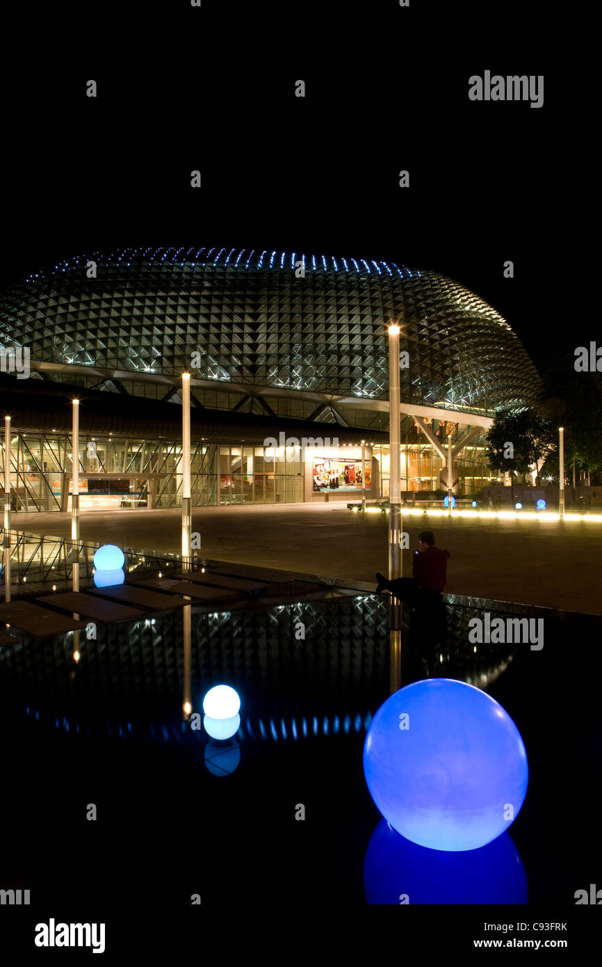 Die Esplanade: Theatres on the Bay Stockfoto
