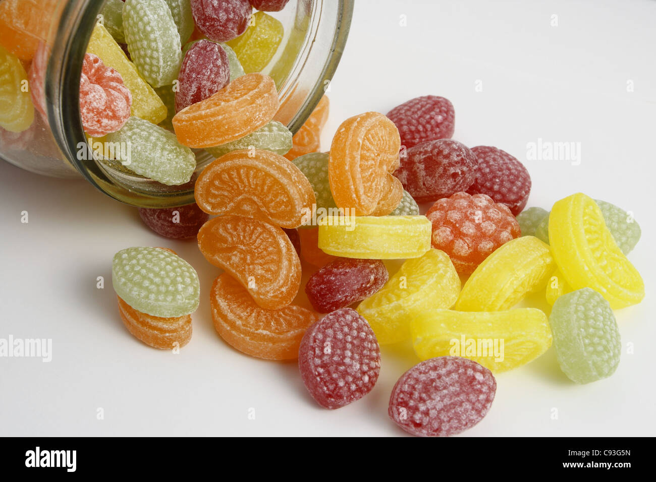 süße deutsche Bonbons Stockfotografie - Alamy