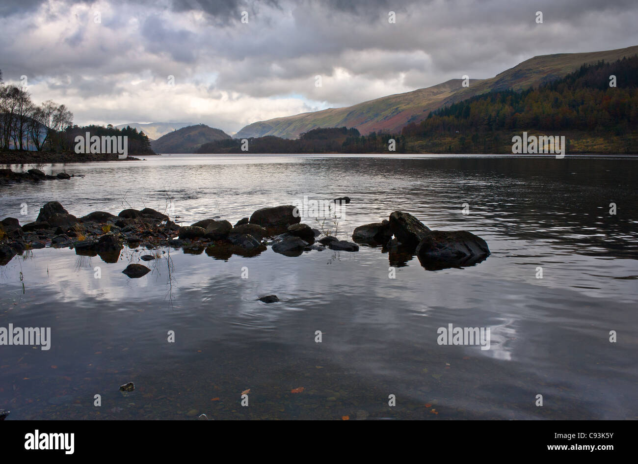 Thirlmere im Lake District Stockfoto