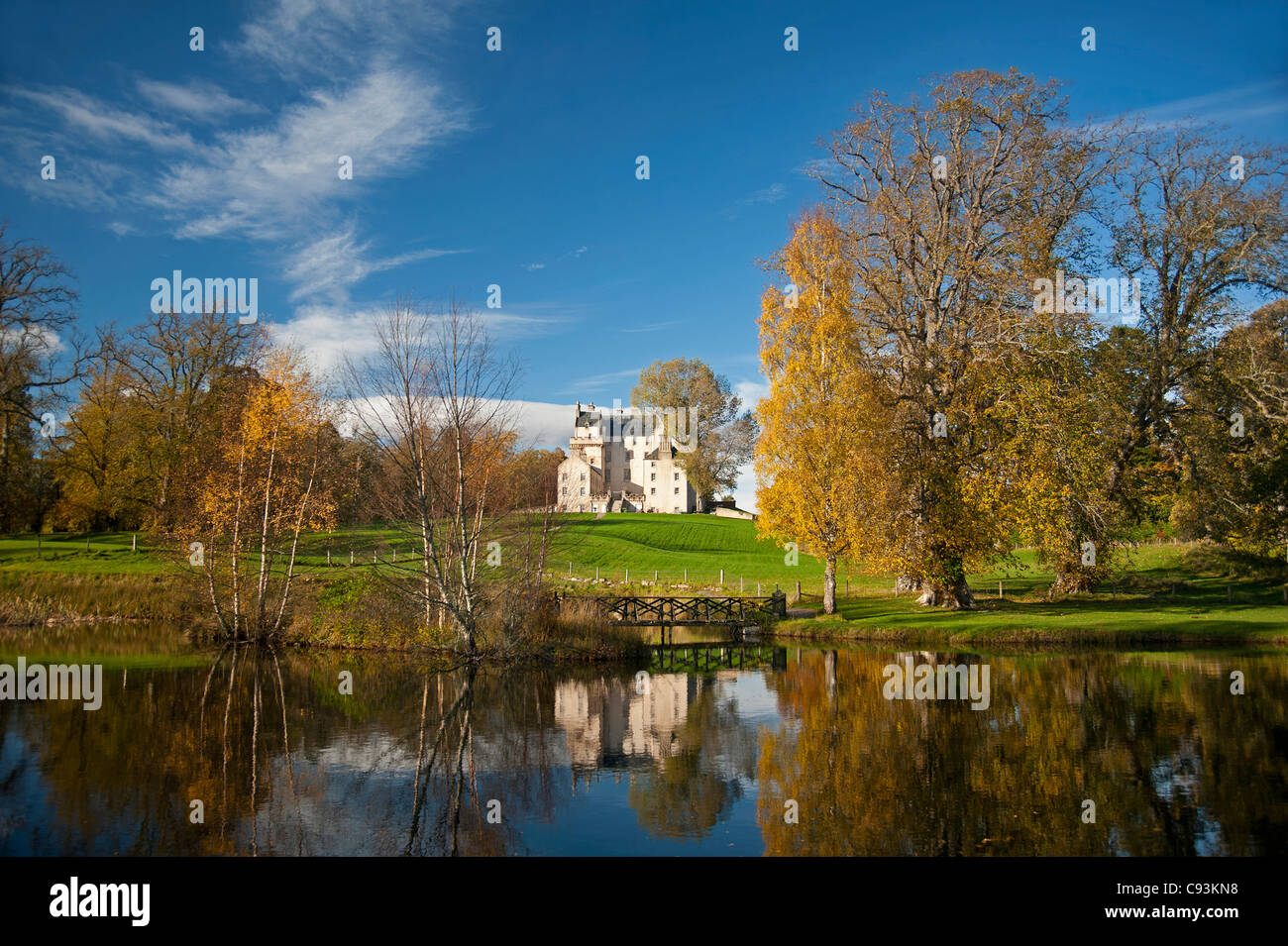 Schloss Grant, Grantown auf Spey in Moryashire, Schottland. SCO 7710 Stockfoto