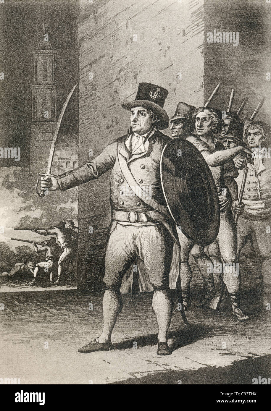 Mariano Cerezo y Martinéz, 1739-1809. Militärische Kapitän bei der Belagerung von Saragossa während des spanischen Unabhängigkeitskrieges. Stockfoto