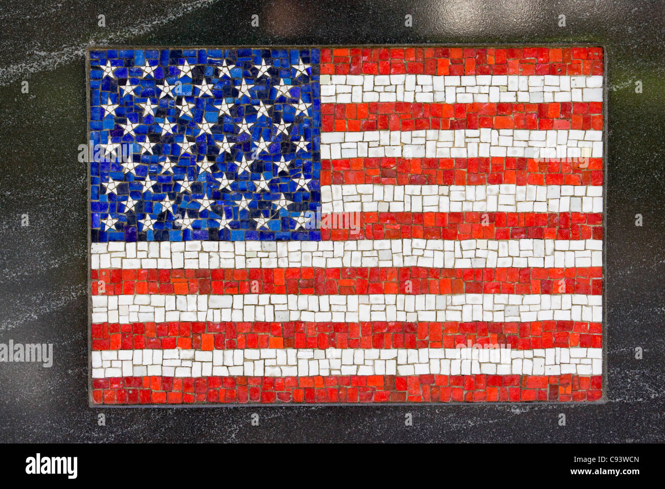 Die Flagge der Vereinigten Staaten von Amerika, Star Spangled Banner Stockfoto