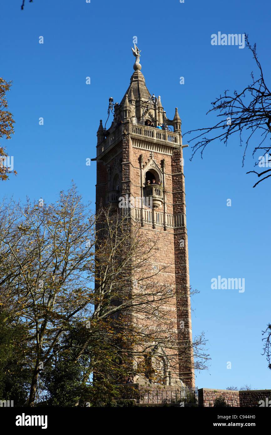 Cabot Tower, Brandon Hill, Bristol, England, UK Stockfoto