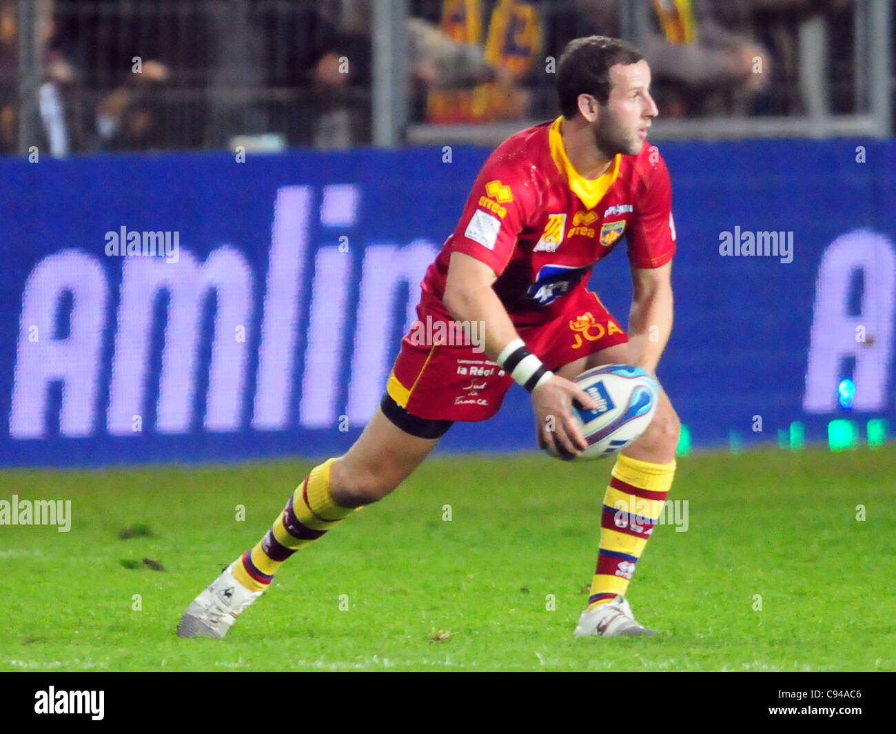 Amiln Challenge Cup, Pool 4: USAP - Exeter Chiefs (Perpignan, 11 Nov. 11) Stockfoto