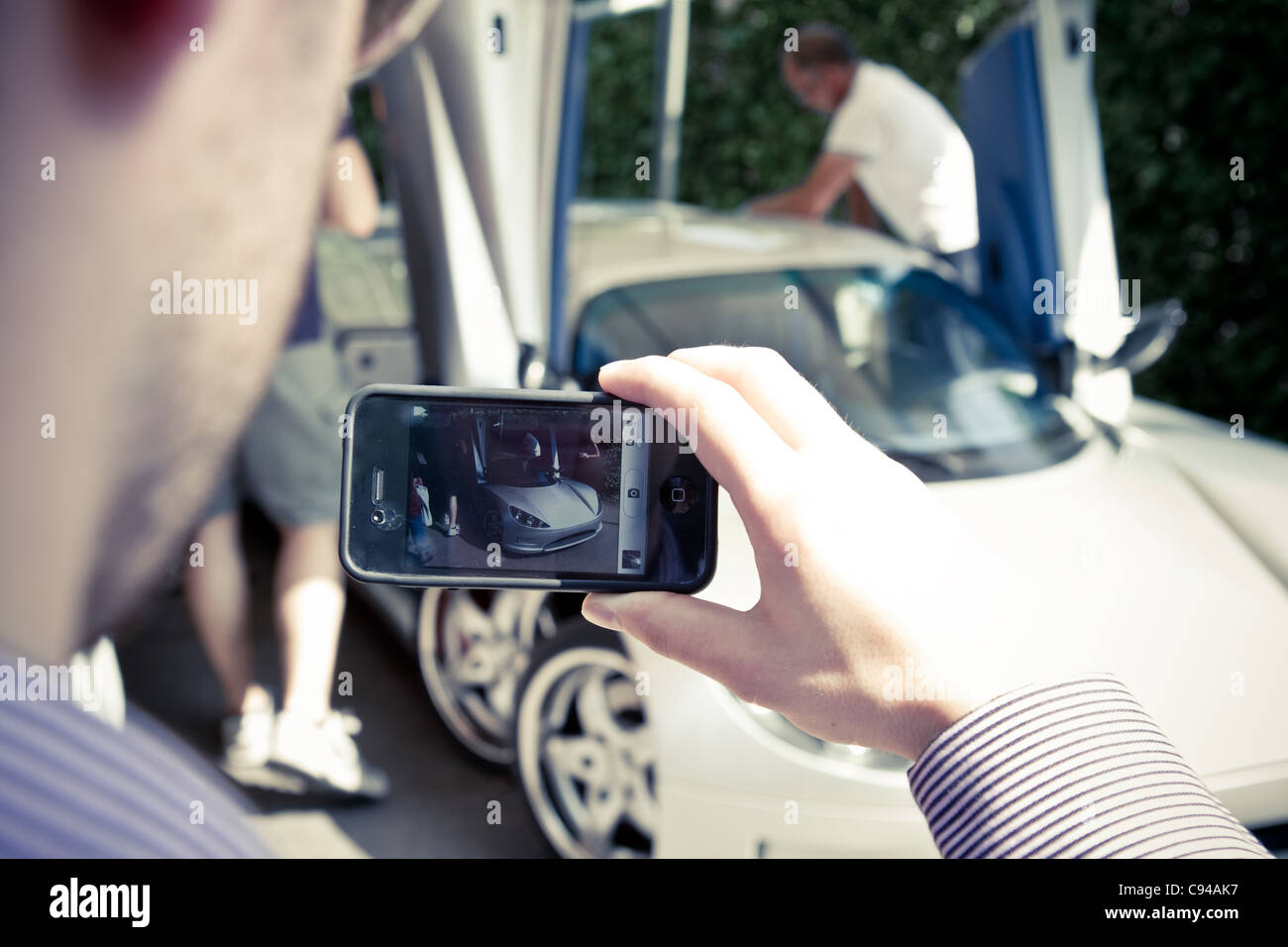 Covini 6 Rad Supersportwagen, Goodwood Festival of Speed 2011 Stockfoto