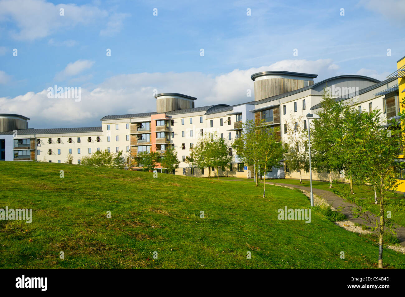 Studentenwohnheime der Universität von East Anglia Stockfoto